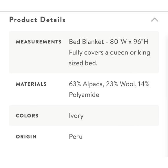 The Citizenry Catalina Boucle Bed Blanket - Picture 6 of 7